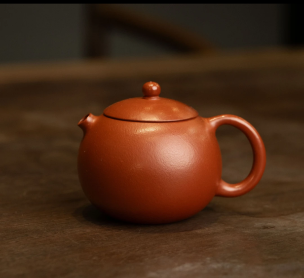 微信图片_20250408184142 Xishi 115cc - Fan's Pottery Studio Crafts Teapots Yixing Purple Clay Teapot Zhu Ni (Vermilion Clay)