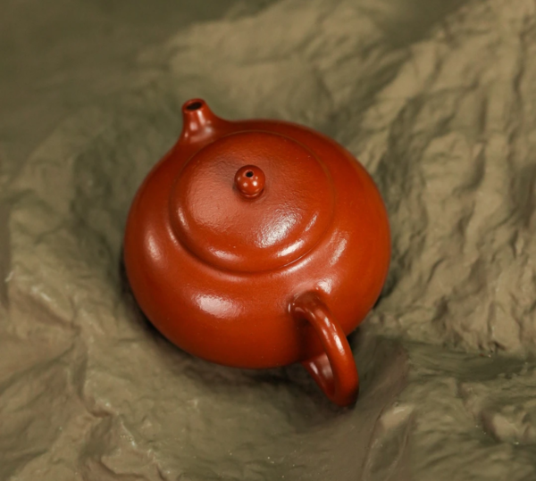 微信图片_20250408184519 Xiaowendan 130cc - Fan's Pottery Studio Crafts Teapots Yixing Purple Clay Teapot Zhu Ni (Vermilion Clay)