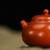 Xiaowendan 130cc - Fan's Pottery Studio Crafts Teapots Yixing Purple Clay Teapot Zhu Ni (Vermilion Clay)