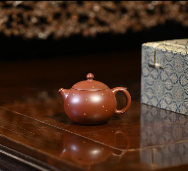 Baopu sajin 190cc - Fan's Pottery Studio Yixing Purple Clay Teapot Dasheng Longxue Sha clay